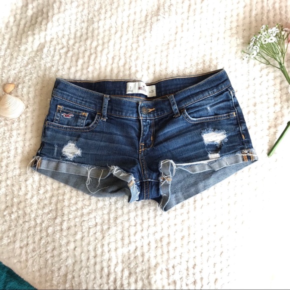 Hollister Pants - Hollister Low Rise Jean Shorts